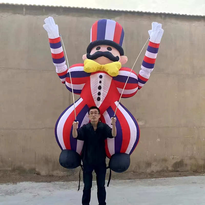 Индивидуальный 20-футовый рекламный человек, надувной танцор для открытия торгового центра, свадебный небесный танцор, надувные аэро танцы
