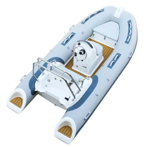 Custom 7 Person Orca Hypalon Inflatable Sport Ribs Luxury Yacht with Fiberglass Hull and Outboard Engine