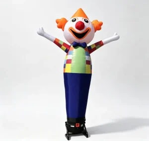 Bailarino de ar inflável personalizado, boneco de ar dançante, palhaço inflável, dançarino de céu para festas