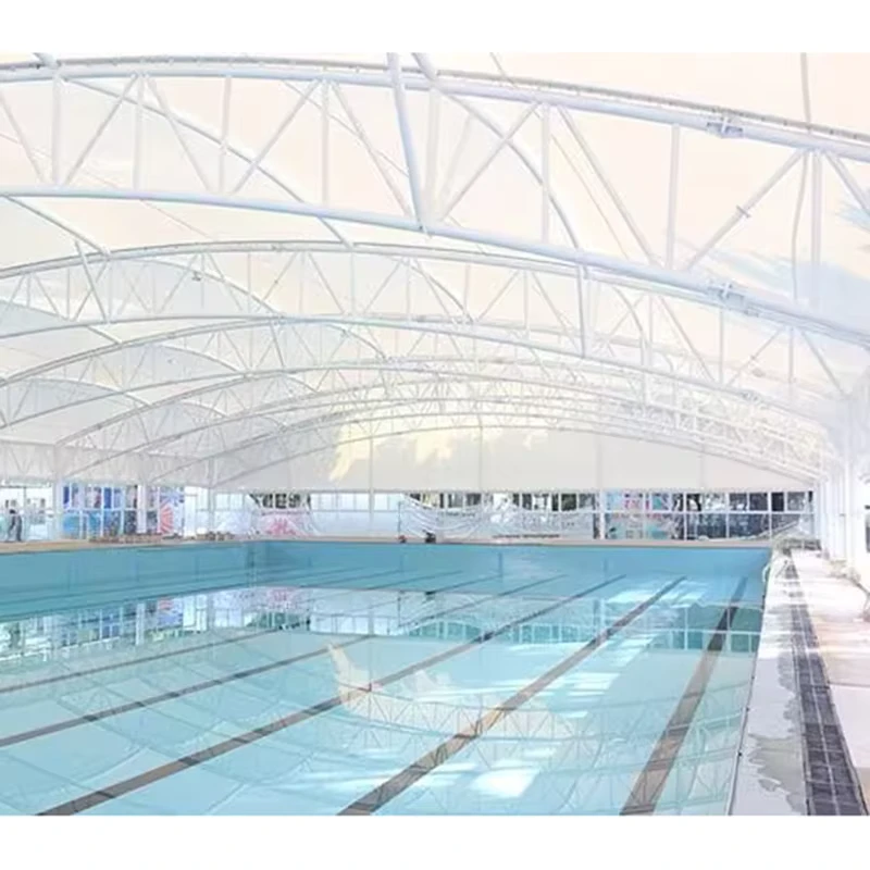 Estructura Inflable de Domo de Aire Personalizada para Piscina, Almacén, Arquitectura de Salas, Edificio Soportado por Aire
