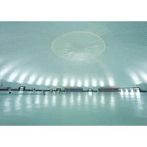 Custom Air Supported Inflatable Pneumatic Membrane Structures Custom Shipping Swimming Pool Dome Architecture Membrane