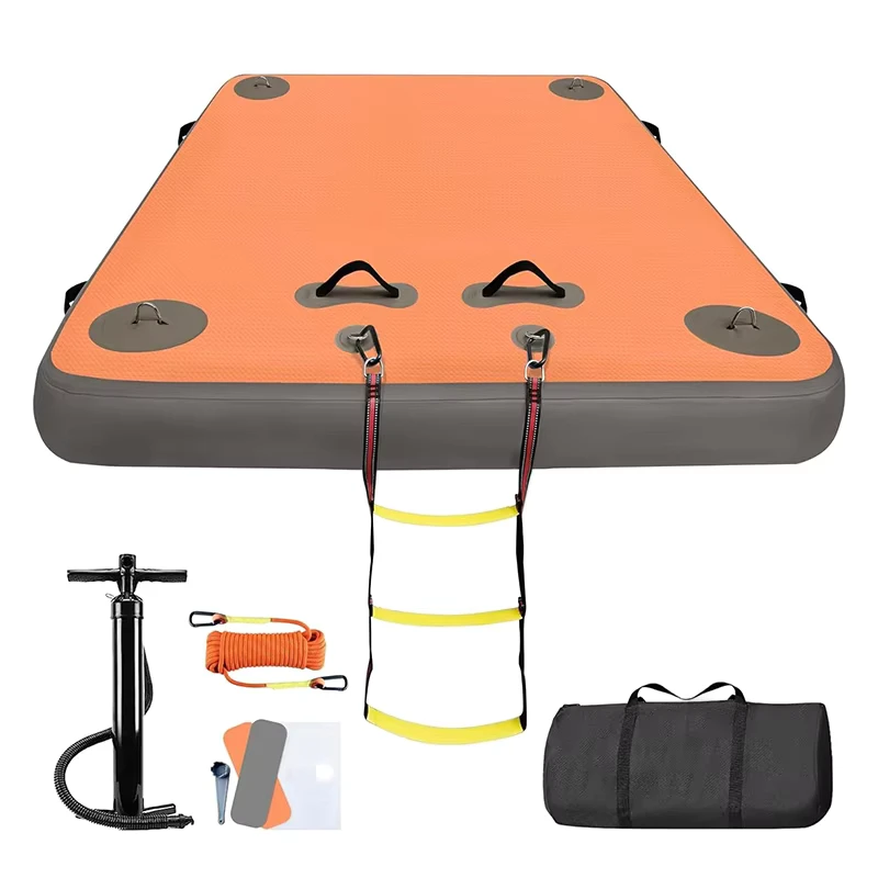 Custom Antislip Water Mat Yoga Inflatable Floating Dock