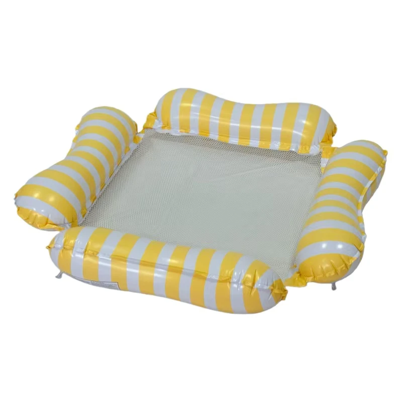 Kasur Hammock Air Mengapung Bayi Kustom, Kursi Santai Pelampung Kolam, Tabung Inflatable, Cincin Renang
