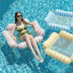 Custom Baby Water Hammock Mattresses Chair Floaty Lounge Floating Tube Bed Ride-ons Armband Inflatable Swimming Rings Pool Float