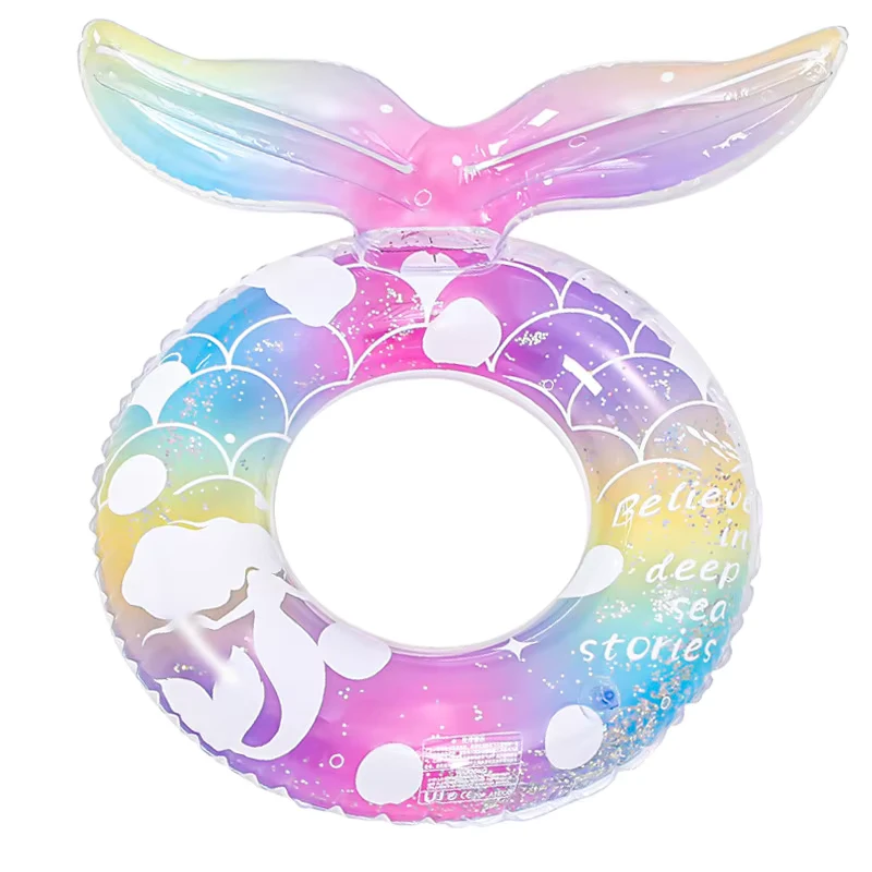 Aangepaste Strandfeest Ring PVC Zwembad Float Tube Water Ring Speelgoed Zwemring