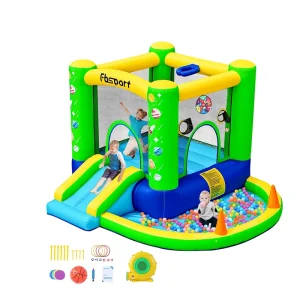 Castello Gonfiabile per Bambini Tipo Pallone, Attrezzatura da Gioco Morbida Personalizzata per Parco Giochi Indoor