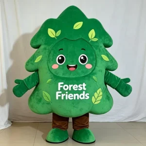 Costume de mascotte en EVA, animal cartoon personnalisé, plante verte, mousse douce, carnaval, cosplay, performance de Nouvel An