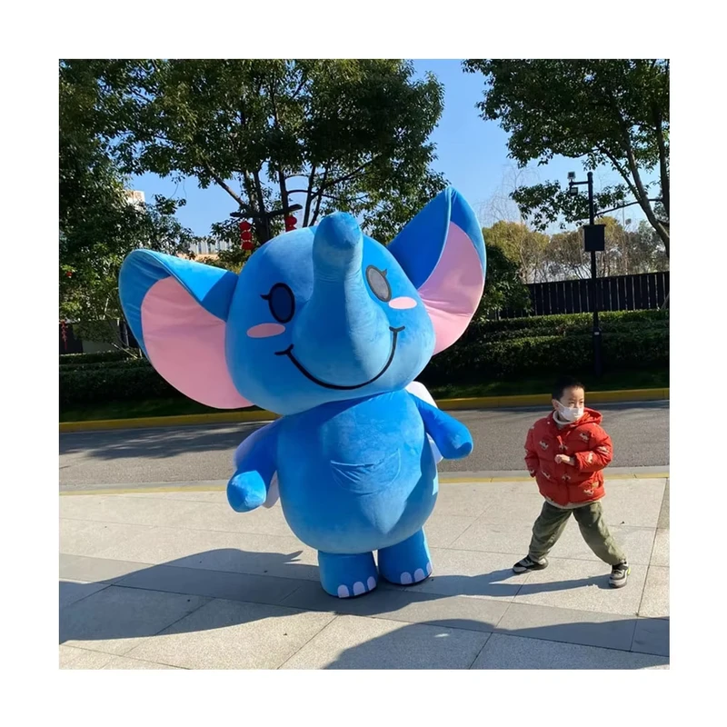 Costume da mascotte gonfiabile personalizzato per performance