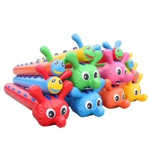 Modelo inflable de dibujos animados personalizado, tela Oxford impermeable, material PVC, opciones de tamaño y color de 8-10 pies, inflables publicitarios