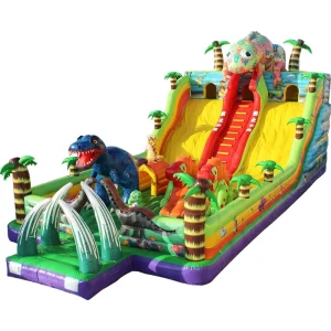 Custom Children’s Large Inflatable Bouncy Bed Climbing Outdoor Naughty Castle Slide