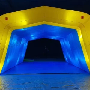 Custom Color Changing LED Inflatable Tunnel Tent Event Entrance Arch for Night Club Party