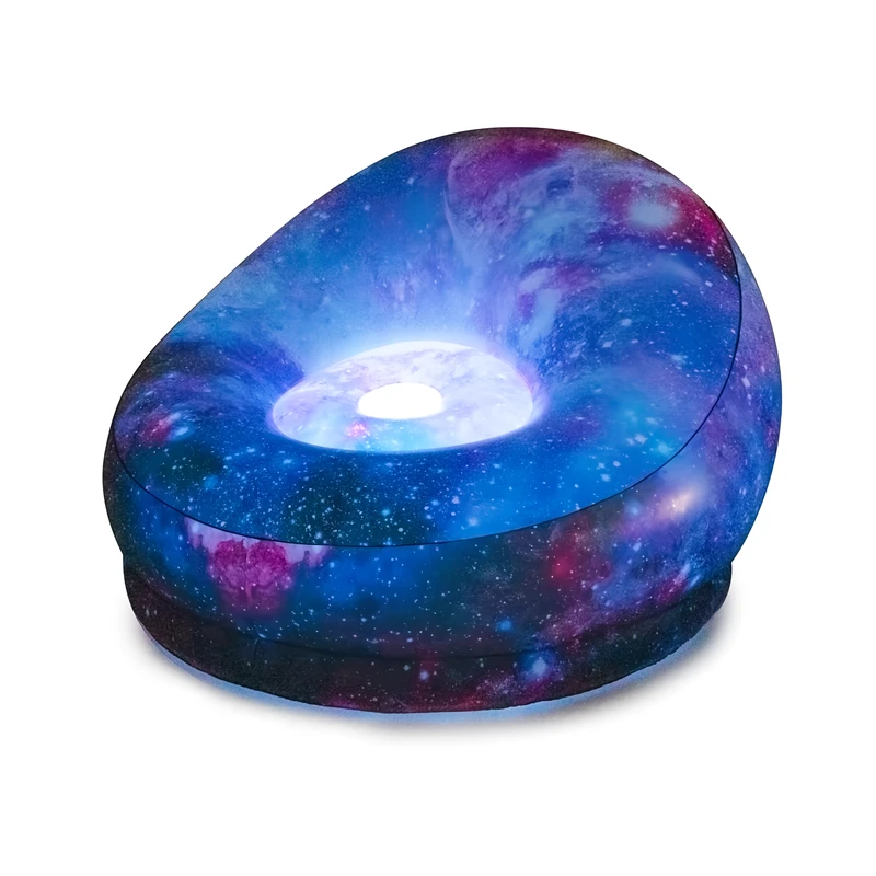 Sofa Inflatable LED Berubah Warna Kustom Kursi Inflatable yang Diterangi
