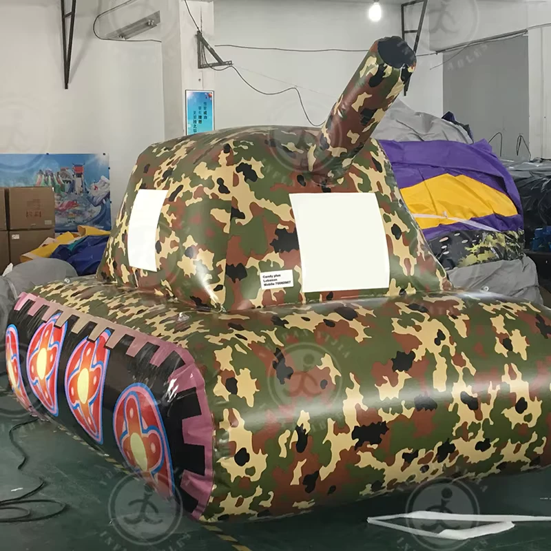 Custom Commercial Inflatable Paintball Bunkers Factory Made Shooting Game Barriers for Game Fields