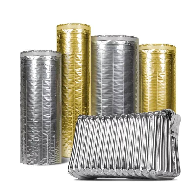 Custom Design Aluminum Inflatable Cushioning Package Air Column Chamber Bag