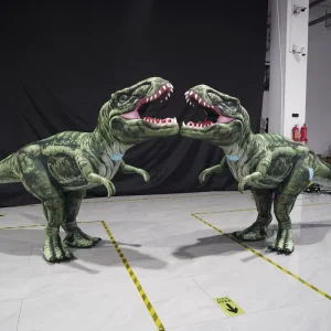Custom Design Big Inflatables Adult Costume Suit Cartoon Animal Moving Walking Inflatable Dinosaur Mascot Costume