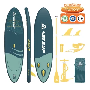 Custom Design DWF Inflatable Stand up Paddle Board High Pressure Surfing Board Factory