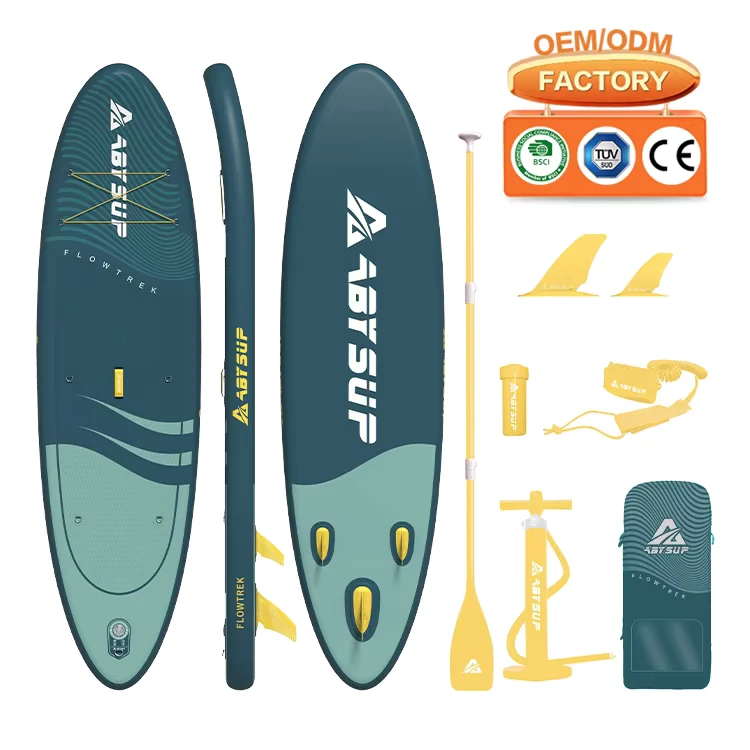 Prancha de Paddle Inflável DWF Personalizada, Prancha de Surf de Alta Pressão, Fábrica