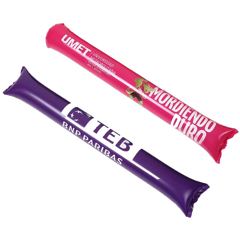 Custom Design Sports Events Inflatable Clap Hand Stick Balloon Clappers Cheering Sticks
