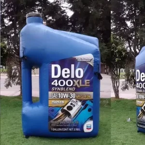 Custom Digital Printed Waterproof USB Powered Multi-Color Inflatable Diesel Engine Balloon for Promotion