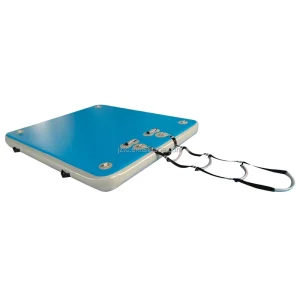 Plateforme flottante gonflable en PVC sur mesure, île, quai, matelas d'air, ponton, bronzage, quai flottant, UV
