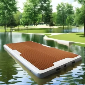 Individuelle Drop-Stitch-Jet-Ski-Plattform Wasser-Innenliegende Dockschwimmer mit EVA für Freizeit auf See und im See