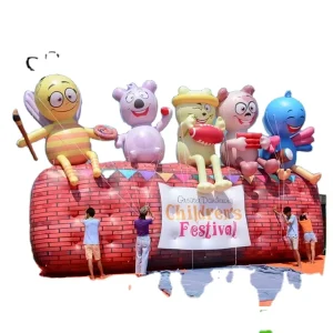 Custom Durable Inflatable Cartoon Characters for Children’s Festival Event Decoration