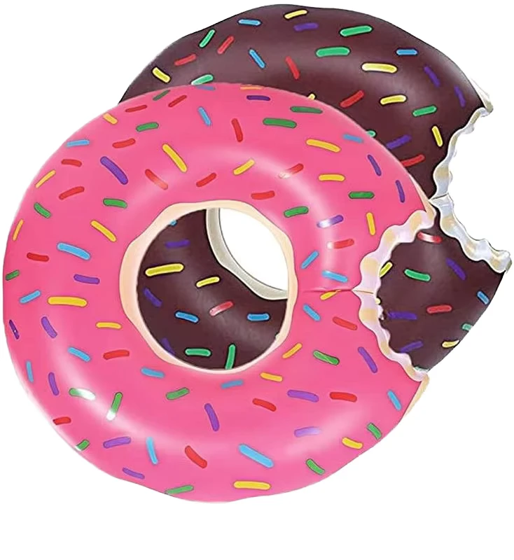 Cincin Renang PVC Inflatable Ramah Lingkungan yang Tahan Lama untuk Anak-Anak dengan Warna Kustom, Lipat, untuk Keseruan Air Musim Panas di Kolam