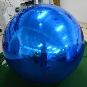 Custom Fashion Decoration PVC Disco Inflatable Balloon Disco Party Wedding Gold Silver Inflatable Mirror Ball