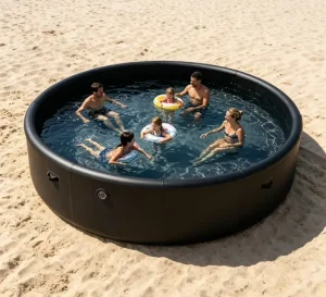 Custom Giant Heavy Duty PVC Material Inflatable Pool Swimming Pool for Outdoor Resort and Villa Leisure