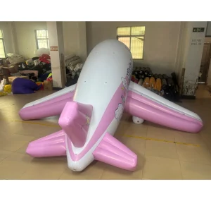 Custom Giant Inflatable Airplane PVC Balloon Aircraft Model for Airport Travel Agency Aviation Exhibition Decor AIRPLANE