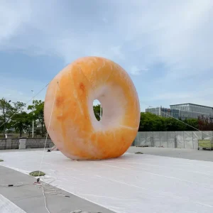 Custom Giant Inflatable Bagel Inflatable Bread Inflatable Food Model Factory Price for Bread Shop Advertising