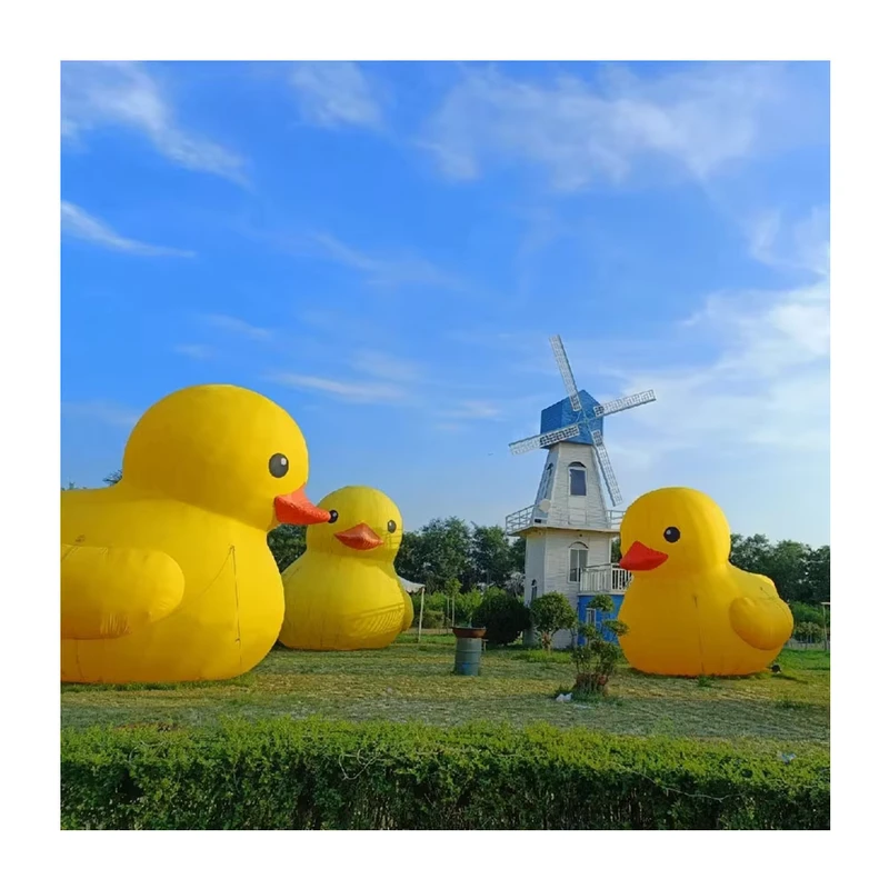 Giant Inflatable Buoy Duck personalizzato per parco acquatico