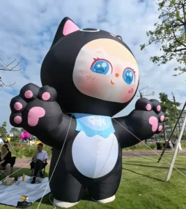 Personaggi Mascotte Gonfiabili Giganti Personalizzati per Decorazione di Eventi nei Centri Commerciali