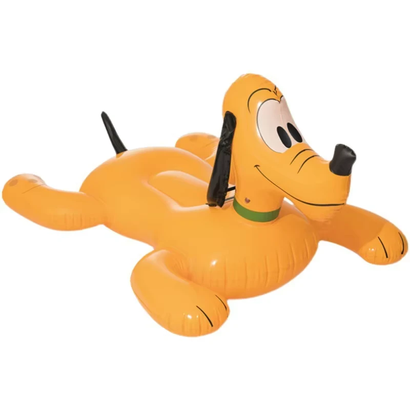 Pelampung Anjing Raksasa Kustom Inflatable, Bentuk Anjing, Pelampung Besar untuk Bersantai di Bawah Matahari