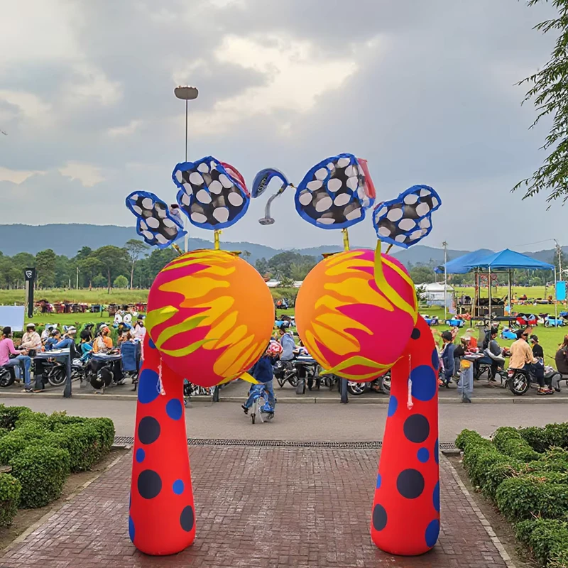 Model Bunga Inflatable Raksasa Kustom untuk Dekorasi Acara