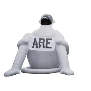 Custom Giant Inflatable Human Model Festivals Lamp Balloon Character Party Event Decoration