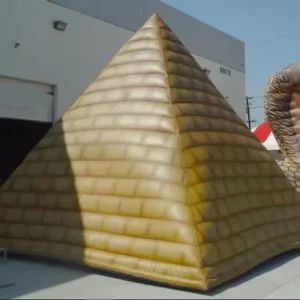 Custom Giant Inflatable Pyramid Sphinx Snake Model for Outdoor Event Decorative Advertising Promotion