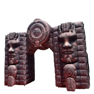 Custom Giant Inflatable Stone Arch for Ancient Theme Party Festival Entrance Cosplay & Event Decoration Inflatable Totem Arch