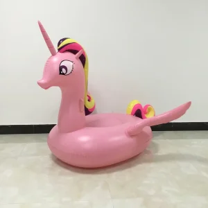 Custom Giant Pink Unicorn Pool Float Inflatable Unicorn Pool Float for Adults and Kids