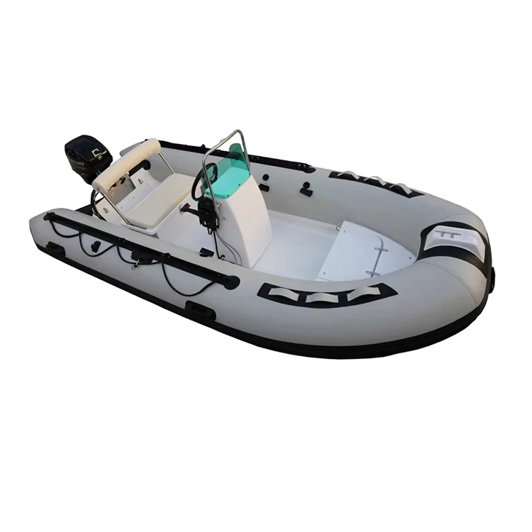 Hulls Inflatable Kaku Hypalon Kustom, Kapal Fiberglass RIB untuk Dijual, Kustom 390cm