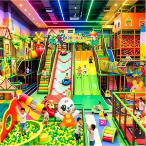 Custom Indoor Commercial Children Playground Equipment Amusement Park Facilities for Mall