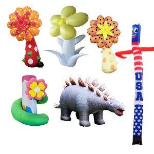 Produit gonflable personnalisé, personnage de promotion extérieur géant en PVC, publicité gonflable personnalisée