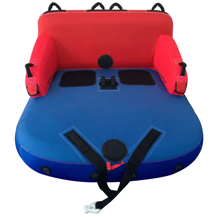 Sofa bơm hơi tùy chỉnh cho 2 người, ống bơm hơi có vỏ nylon