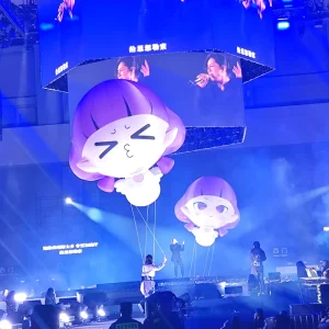 Custom Inflatable Advertising Balloon LED PVC Inflatable Balloon de Decoration for Event Decoration Helium Balloons