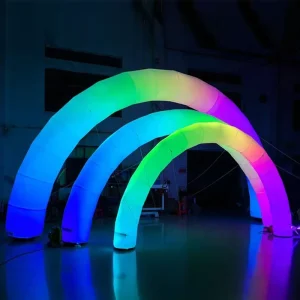 Arco Inflável Personalizado para Eventos Promoção de Vendas Tubo Inflável Man com Braços Acenando Modelo de Fábrica Direto