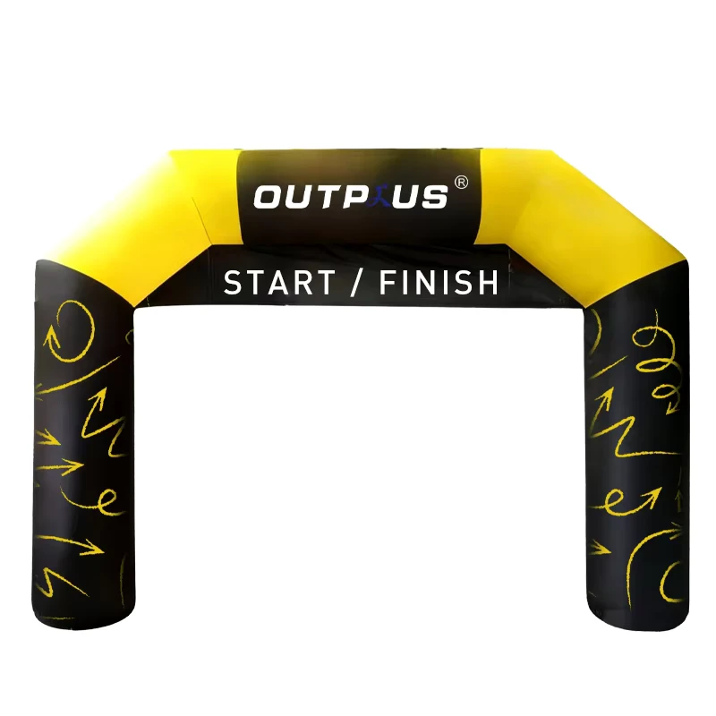 Custom Inflatable Arch with logo Printing for Events Advertising and Race Arch Marathon Race Backdrops for Events Arch