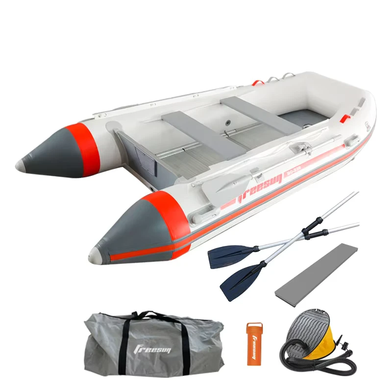 Perahu Kecil Inflatable Kustom PVC Hypalon Perahu Olahraga Perahu Memancing Perahu Layar