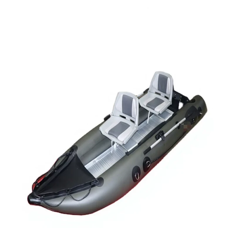 Custom Inflatable Boat PVC Rescue Rowboat 3m 4m River Lake Fishing Boat