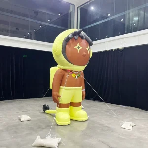 Custom Inflatable Cartoon Character Giant Waterproof Durable Inflatable Boy Doll Model 3m