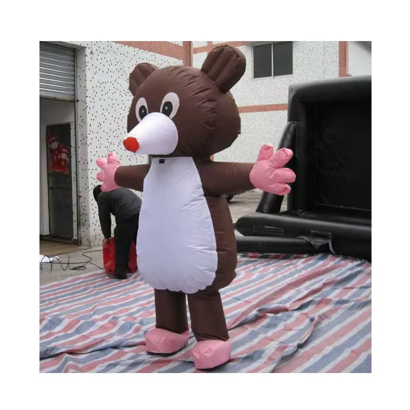 맞춤형 인플레이터블 의상 광고 인플레이터블 이동 만화 의상 인플레이터블 워킹 의상